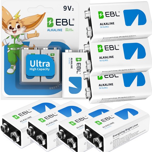 Ebl alkaline battery 6lr61 - battery,